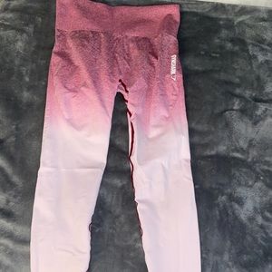 Gymshark Pink Ombré Leggings